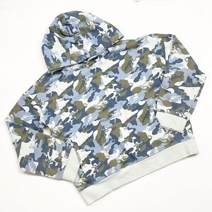 Dip insect/amphibian camo printed hoodie